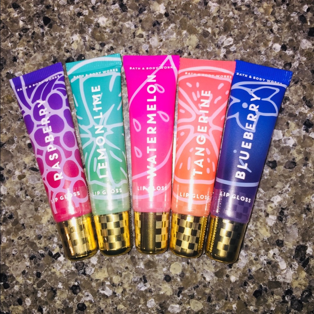 Bath and Body Works Lip Gloss Set